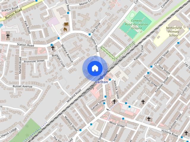 Colbrook Place, Midland Road, Netherfield/Carlton Border, Nottingham
