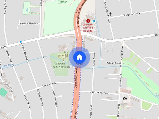 Colchester Road, Leicester, LE5