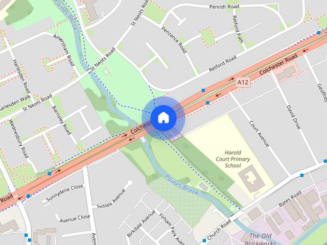 Colchester Road, Romford, Essex, RM3
