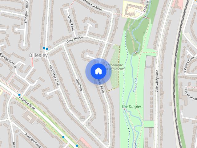 Colebourne Road, Billesley, Birmingham, West Midlands, B13