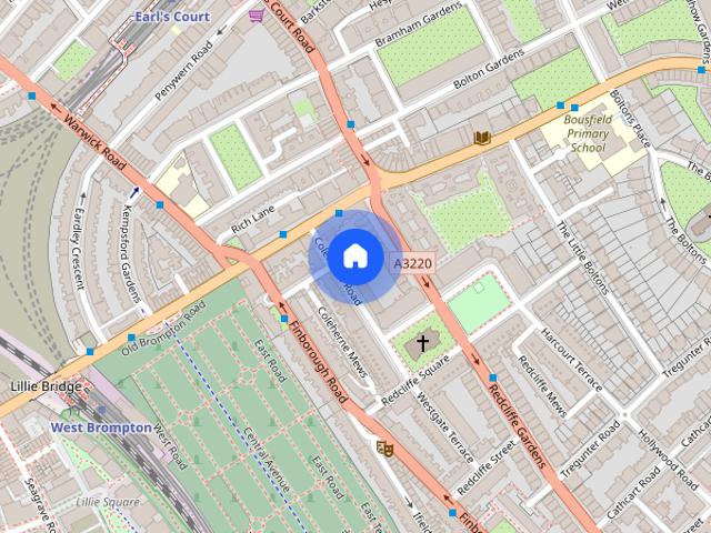 Coleherne Road, Chelsea, London