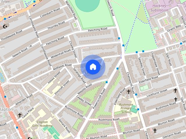 Colenso Road, Hackney, London