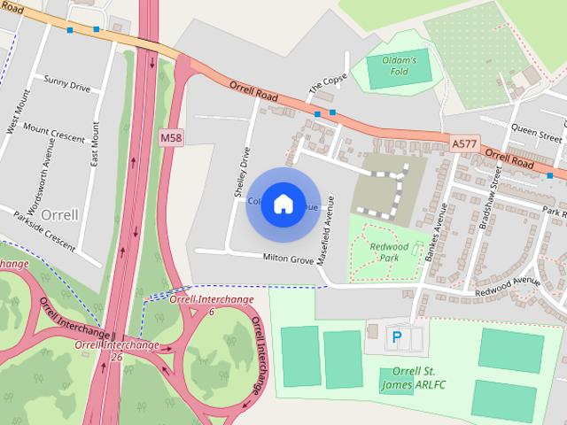 Coleridge Avenue, Orrell, Wigan, Greater Manchester, WN5