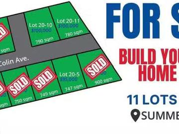 Colin Avenue, Summerside, PE, C1N 5W5 vacant land for sale.