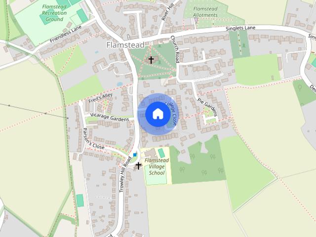 College Close, Flamstead, St. Albans, Hertfordshire, AL3
