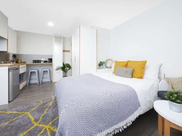 Collegiate Merlin Heights, Leicester Student Accommodation | Amber