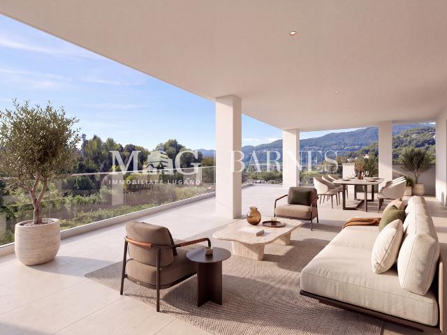 Collina d’Oro – Neubau Penthouse mit 190 m² Terrassen