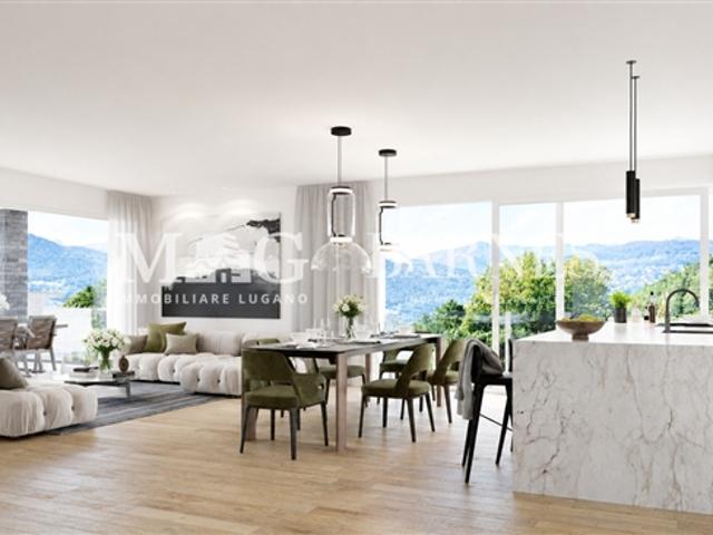 Collina d'Oro 4,5 Zimmer Penthouse mit Terrasse in neuer Residenz