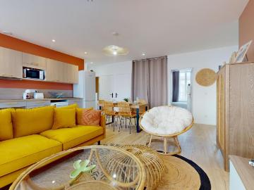 Colocation meublée équipée 5 chambres