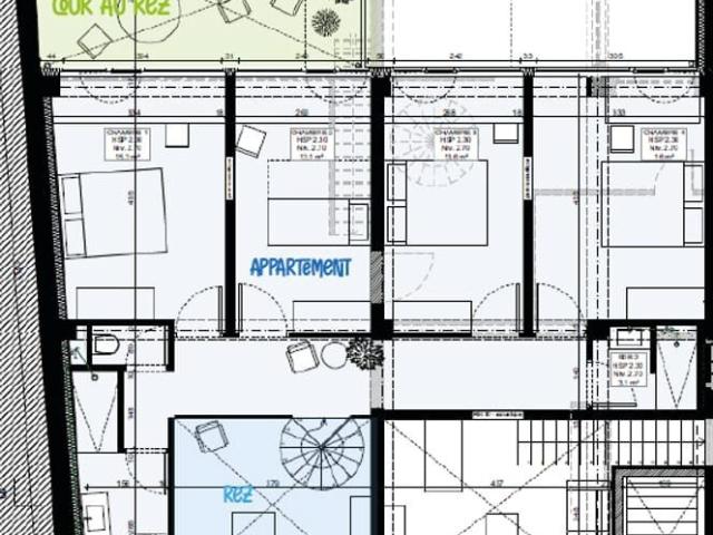 Colocation de 4 ch à Liège, idéale pour des étudiants