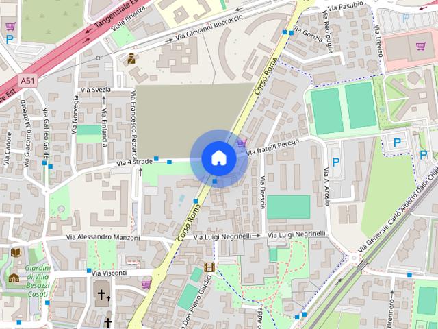 Cologno bilocale ristrutturato vicino metro verde