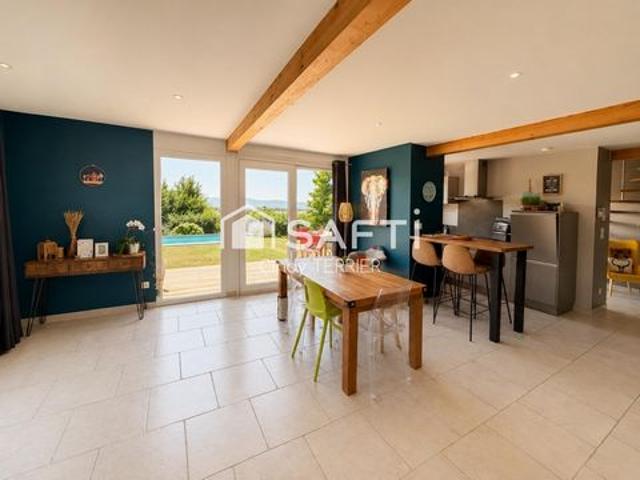 COLOMBE – Villa familiale de 145 m² avec piscine, vue dégagée et environnement privilégié