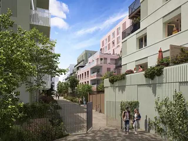 Colombes 92700 Programme neuf appartement neuf à vendre t3 LMNP HQE TVA 5,5% NF