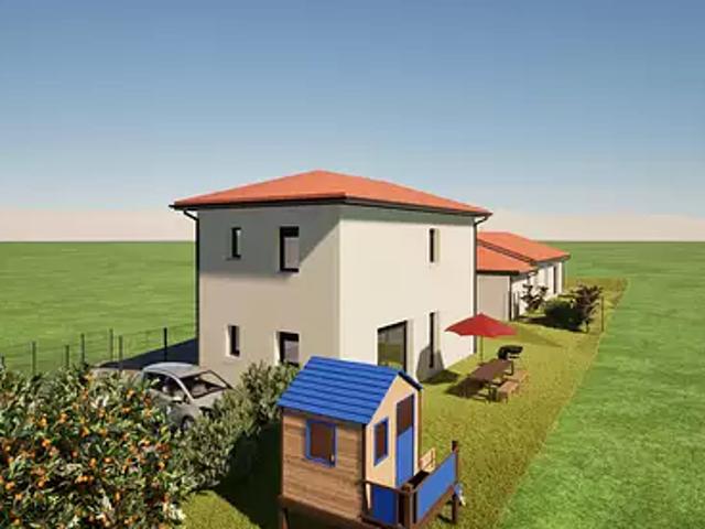 Colombier Saugnieu 69124 Achat / Vente maison 4 pièces t4