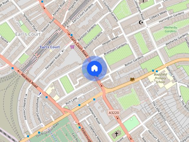 Colony Mansions, Earls Court Road, SW5