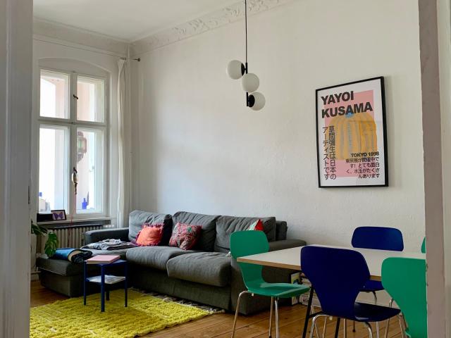 Colorful design 2room + balcony next Maybachufer