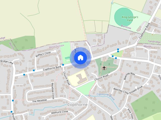 AVAILABLE NOW! Copthorne Bank, Copthorne, RH10