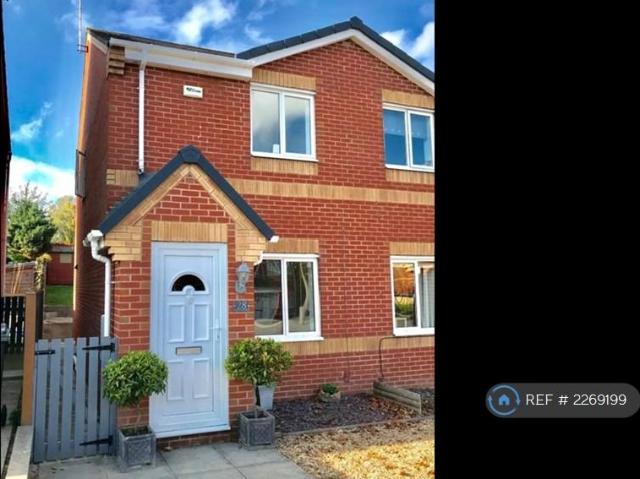 Copenhagen Road, Clay Cross. 2 bed semi detached house to rent £775 pcm £179 pw