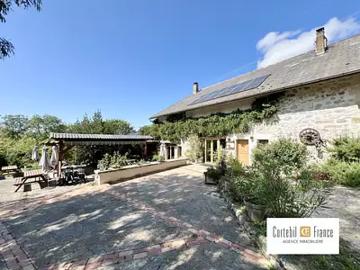 Copponex 74350 Achat / Vente maison 5 pièces t5 piscine terrasse