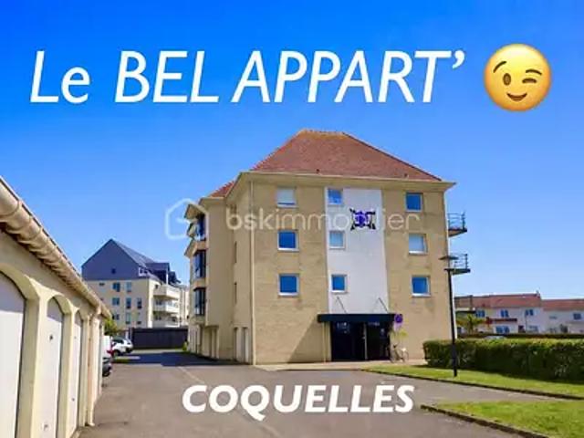 Coquelles 62231 Achat / Vente appartement 4 pièces t4 terrasse balcon