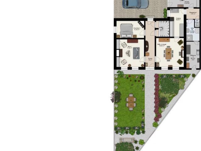 Coquette maison entièrement rénovée m² Aix Villemaur Pâlis