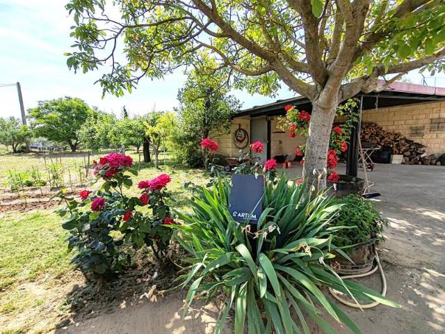Coqueto chalet independiente con viña y jardin en Laguardia.