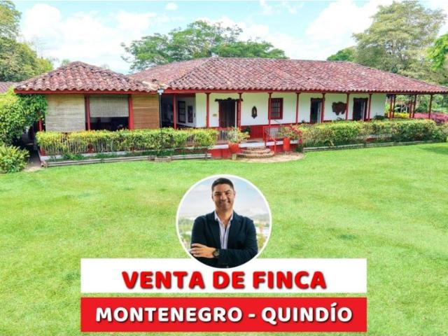 Cortijo de alto standing de 67200 m2 en venta Montenegro, Colombia