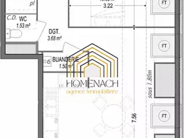 Corbelin 38630 Achat / Vente appartement 3 pièces t3