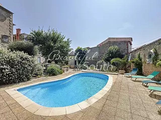 Saint Laurent de la Cabrerisse 11220 Achat / Vente maison 7 pièces t7 piscine