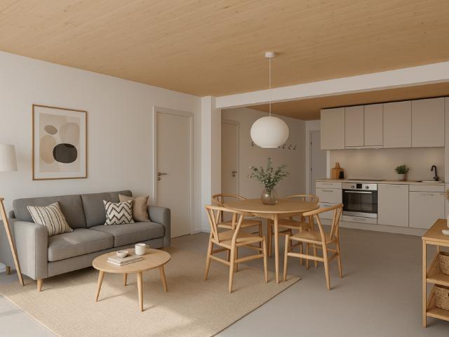 Corgémont, magnifique appartement de 2.5 pièces, ascenseur, balcon
