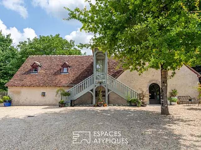 Cormeray 41120 Achat / Vente maison 12 pièces t12 au dernier étage cave