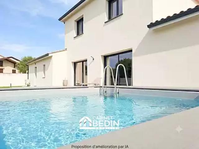 Cornebarrieu 31700 Achat / Vente maison 5 pièces t5 au dernier étage piscine