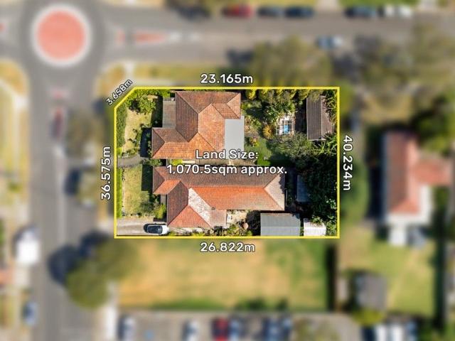 CORNER BLOCK | 1070SQM+ TOTAL | 26.8M+ FRONTAGE | 2.5:1 FSR | E1 LOCAL CENTRE ZONE
