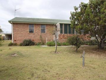 Brick home on corner block