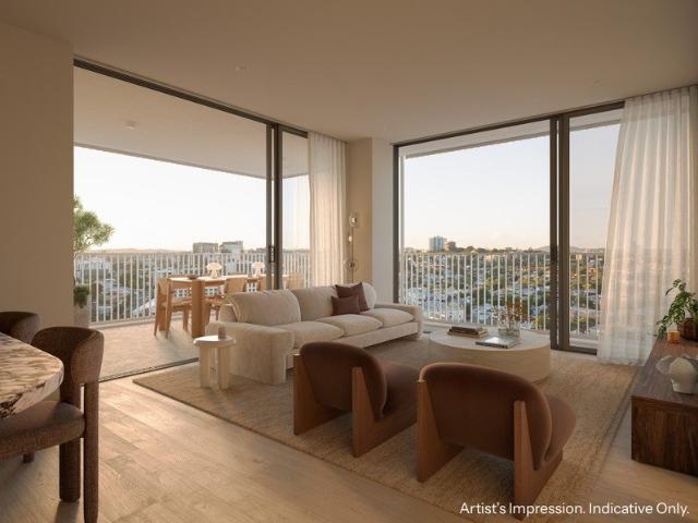 Corner Residence with Seamless Indoor Outdoor Living and City Views