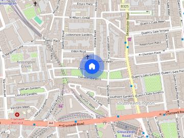 Cornwall Gardens, South Kensington, London, SW7