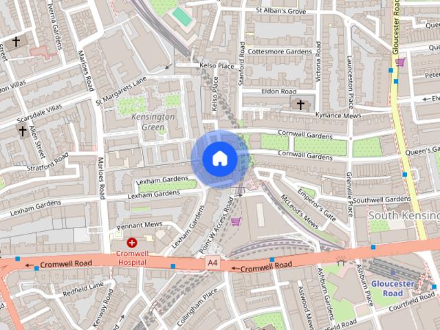 Cornwall Gardens Walk, London SW7