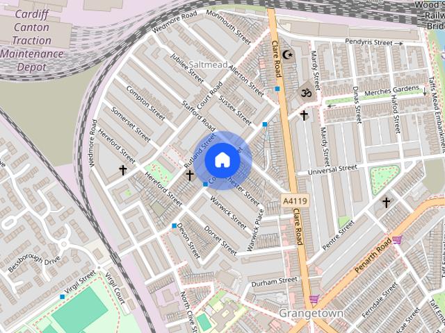 Cornwall Street, Cardiff, CF11