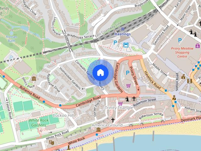 Cornwallis Gardens, Hastings, TN34