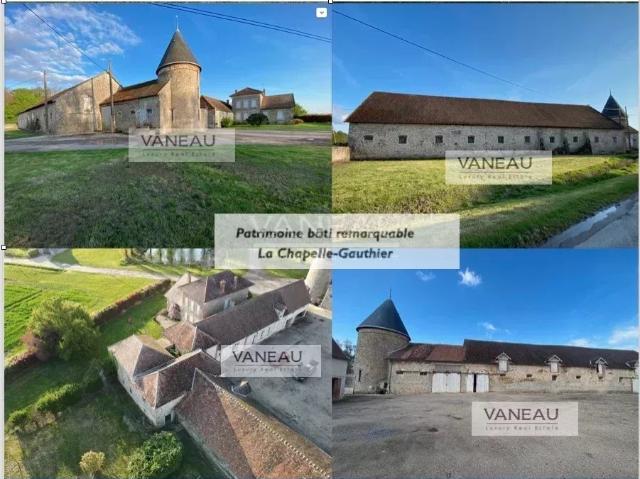 Corps de ferme historique La Chapelle Gauthier Seine et M. 347m² La Chapelle Gauthier