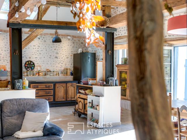 Corps de ferme rénové au coeur de la Chalosse 287m² Samadet