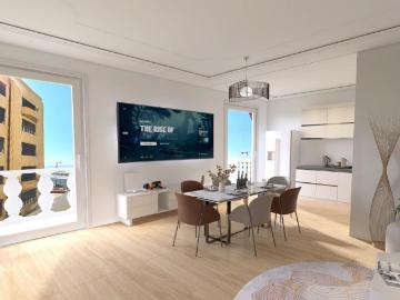 Corso Aurelio Saffi 7 quadrilocale 55mq
