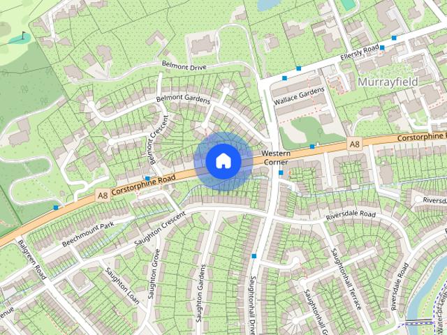 Corstorphine Road, Edinburgh, Midlothian
