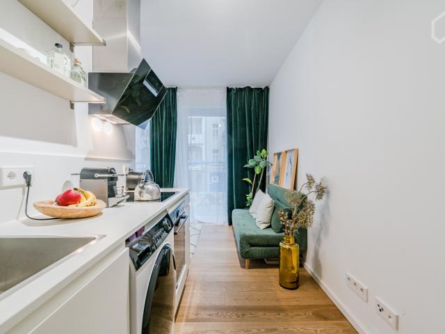 Cosy new studio in prime location Friedrichshain, near Berlin wall