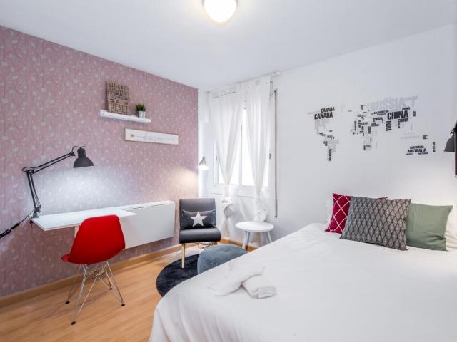 Cosy double bedroom right next to Parc de la Ciutadella