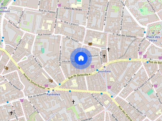 Cosy Flat in La Villette