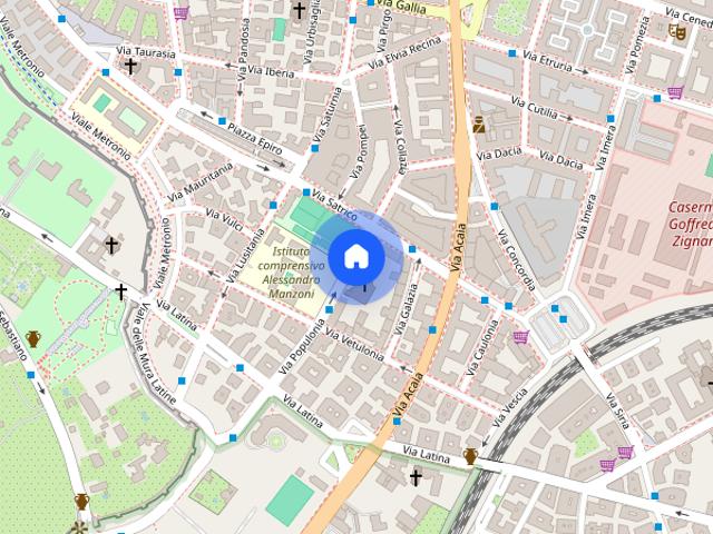 Cosy studio apartment for rent in Appio Latino