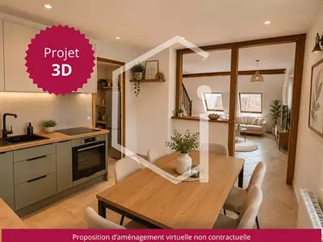 Cosne Cours sur Loire 58200 Achat / Vente appartement 3 pièces t3