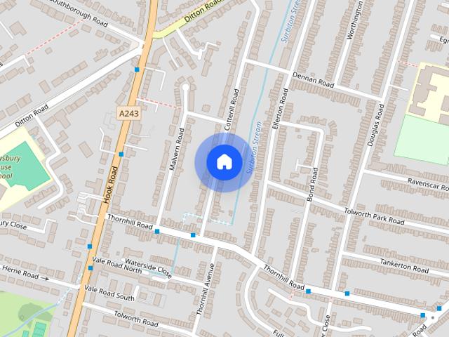 Cotterill Road, KT6