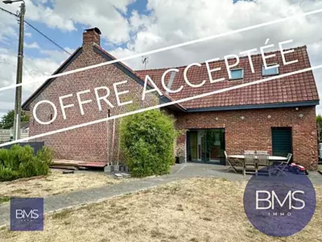 Coutiches 59310 Achat / Vente maison 5 pièces t5 terrasse